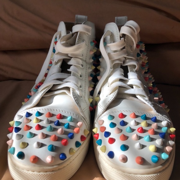 Christian Louboutin Studded Sneakers - Picture 2 of 4